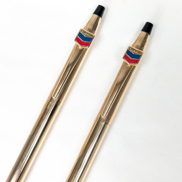 CROSS Pen and Pencil Set - Chevron Brand - Vintage - Picture 4 of 12